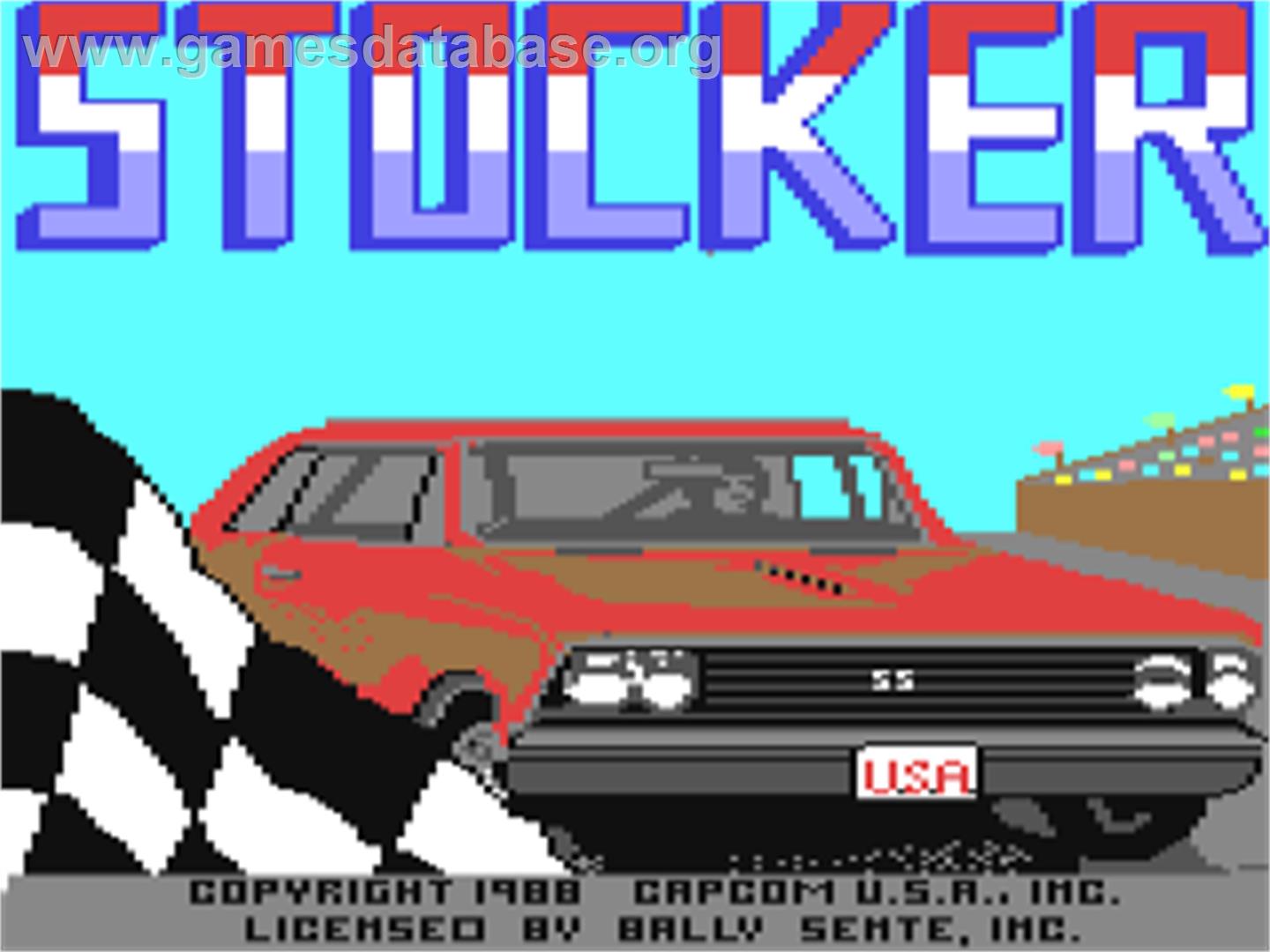 Stocker - Commodore 64 - Artwork - Title Screen