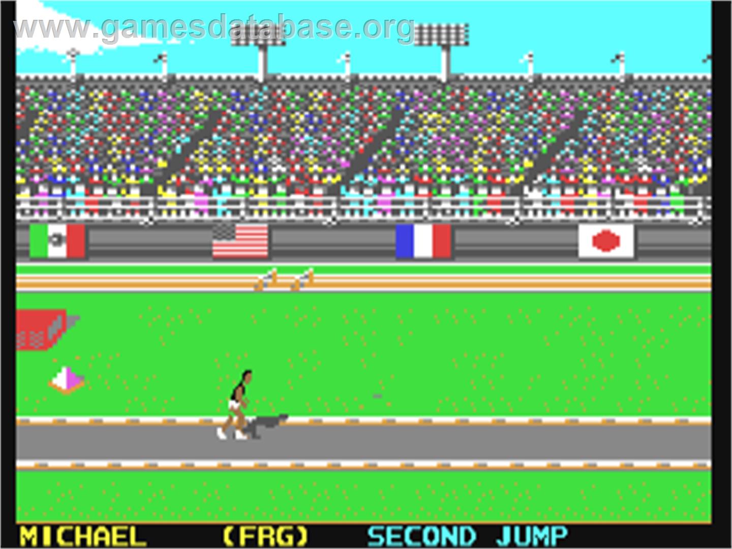Summer Games II - Commodore 64 - Artwork - Title Screen