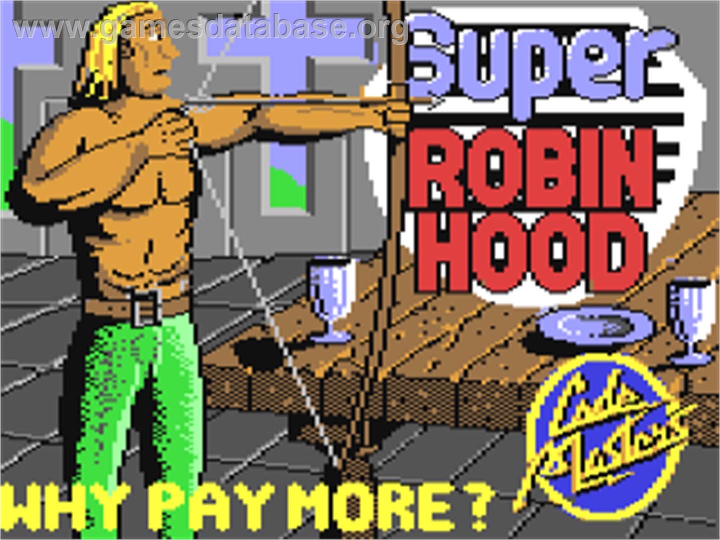Super Robin Hood - Commodore 64 - Artwork - Title Screen