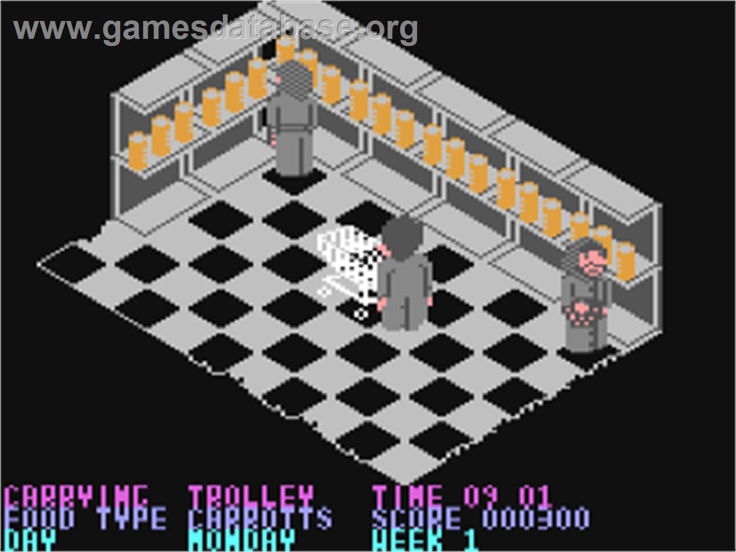 Super Trolley - Commodore 64 - Artwork - Title Screen