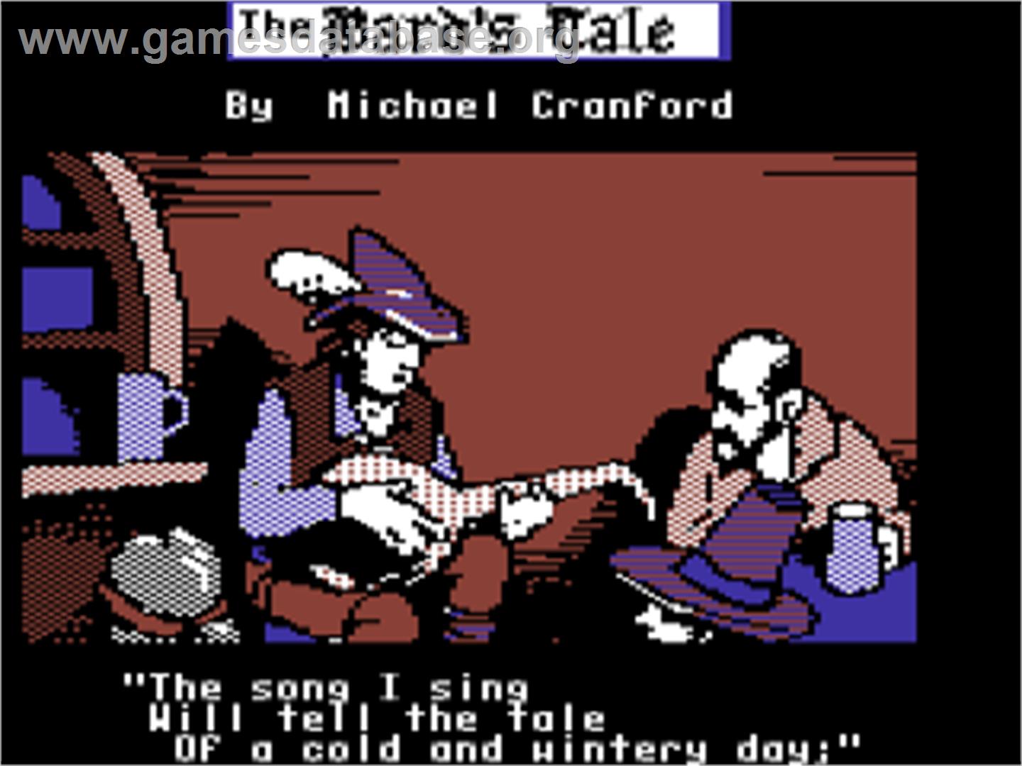 Tales of the Unknown, Volume I: The Bard's Tale - Commodore 64 - Artwork - Title Screen