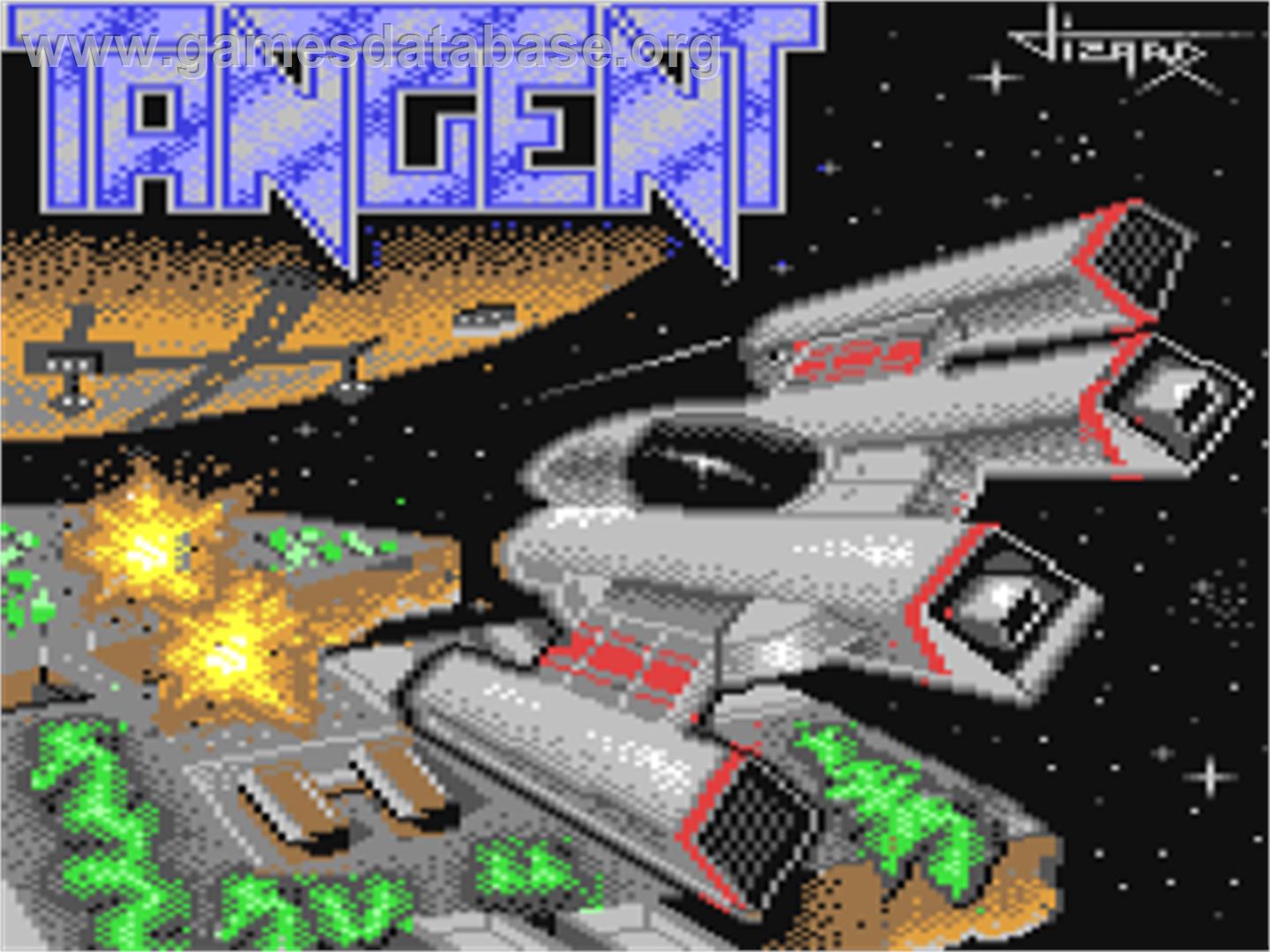 Tangent - Commodore 64 - Artwork - Title Screen