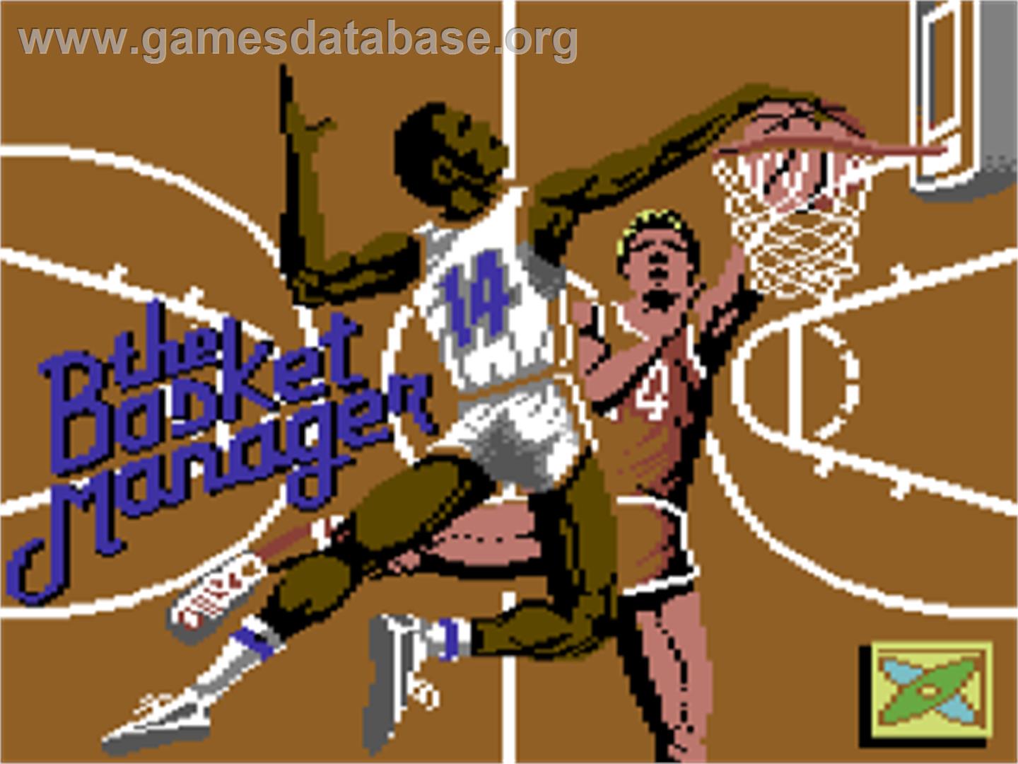 The Basket Manager - Commodore 64 - Artwork - Title Screen