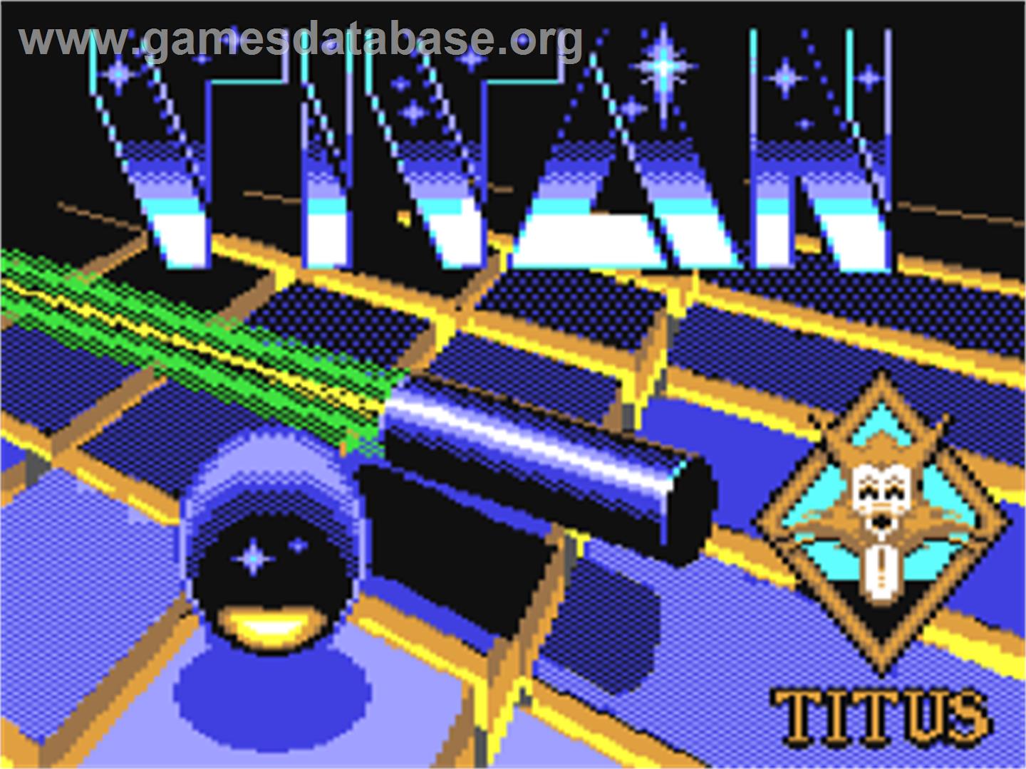 Titan - Commodore 64 - Artwork - Title Screen