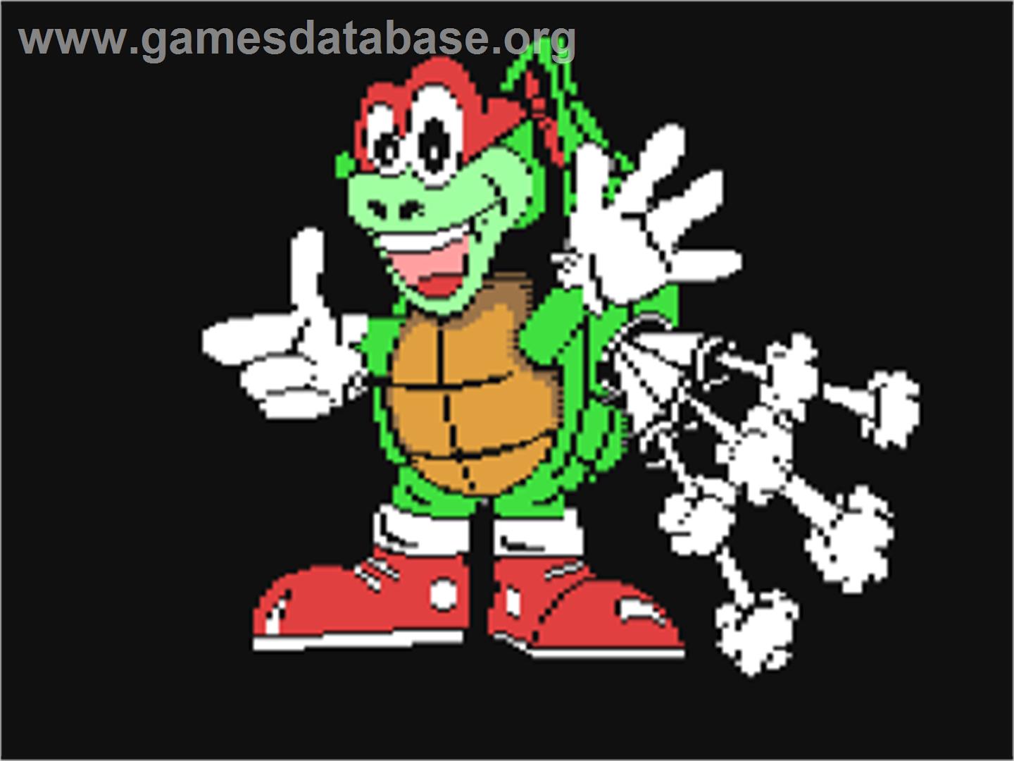 Turbo the Tortoise - Commodore 64 - Artwork - Title Screen