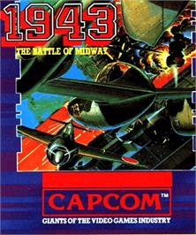 Box cover for 1943: The Battle of Midway on the Commodore Amiga.