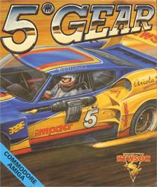 Box cover for 5th Gear on the Commodore Amiga.