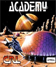 Box cover for Academy: Tau Ceti 2 on the Commodore Amiga.