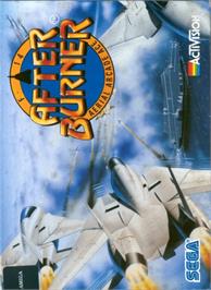 Box cover for After Burner on the Commodore Amiga.