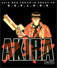 Box cover for Akira on the Commodore Amiga.