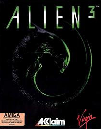 Box cover for Alien³ on the Commodore Amiga.