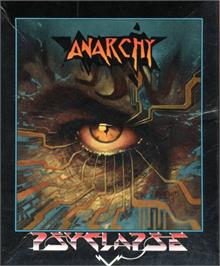 Box cover for Anarchy on the Commodore Amiga.