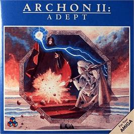 Box cover for Archon 2: Adept on the Commodore Amiga.