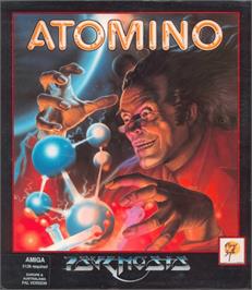 Box cover for Atomino on the Commodore Amiga.