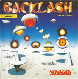 Box cover for Backlash on the Commodore Amiga.