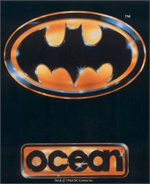 Box cover for Batman: The Movie on the Commodore Amiga.
