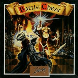 Box cover for Battle Chess on the Commodore Amiga.
