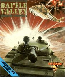 Box cover for Battle Valley on the Commodore Amiga.