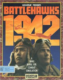 Box cover for Battlehawks 1942 on the Commodore Amiga.