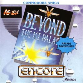 Box cover for Beyond the Ice Palace on the Commodore Amiga.