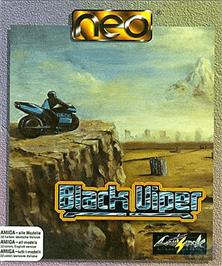 Box cover for Black Viper on the Commodore Amiga.