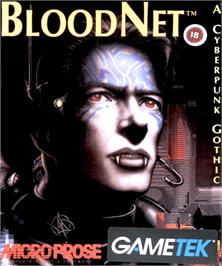 Box cover for BloodNet on the Commodore Amiga.
