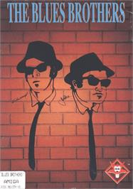 Box cover for Blues Brothers on the Commodore Amiga.