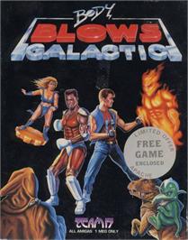 Box cover for Body Blows Galactic on the Commodore Amiga.