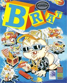 Box cover for Brat on the Commodore Amiga.