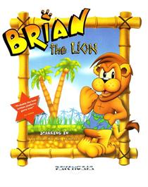 Box cover for Brian the Lion on the Commodore Amiga.