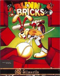 Box cover for Bunny Bricks on the Commodore Amiga.