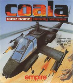 Box cover for COALA on the Commodore Amiga.