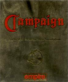 Box cover for Campaign on the Commodore Amiga.