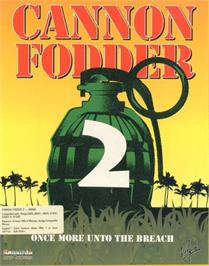 Box cover for Cannon Fodder 2 on the Commodore Amiga.