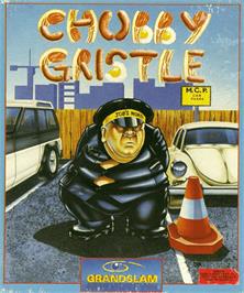 Box cover for Chubby Gristle on the Commodore Amiga.