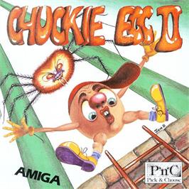 Box cover for Chuckie Egg 2 on the Commodore Amiga.