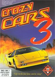 Box cover for Crazy Cars 3 on the Commodore Amiga.