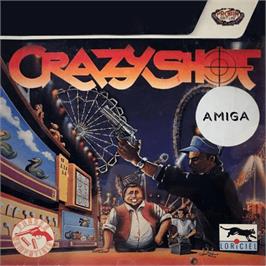 Box cover for Crazy Shot on the Commodore Amiga.
