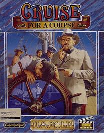 Box cover for Cruise for a Corpse on the Commodore Amiga.