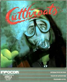 Box cover for Cutthroats on the Commodore Amiga.