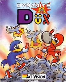 Box cover for Dynamite Dux on the Commodore Amiga.