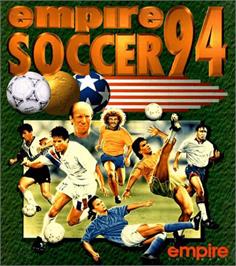 Box cover for Empire Soccer 94 on the Commodore Amiga.