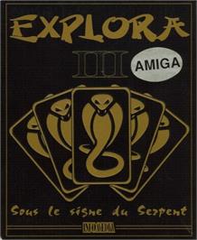 Box cover for Explora III: Sous Le Signe Du Serpent on the Commodore Amiga.