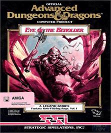 Box cover for Eye of the Beholder on the Commodore Amiga.