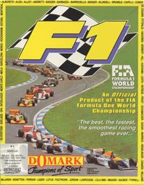 Box cover for F1 on the Commodore Amiga.