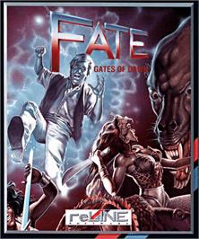 Box cover for Fate: Gates of Dawn on the Commodore Amiga.