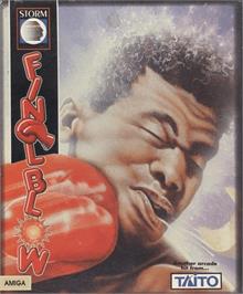 Box cover for Final Blow on the Commodore Amiga.
