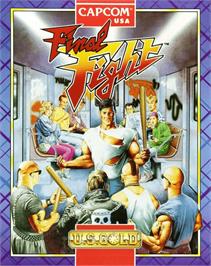 Box cover for Final Fight on the Commodore Amiga.