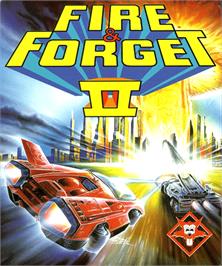 Box cover for Fire and Forget 2: The Death Convoy on the Commodore Amiga.