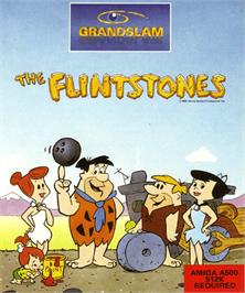 Box cover for Flintstones on the Commodore Amiga.
